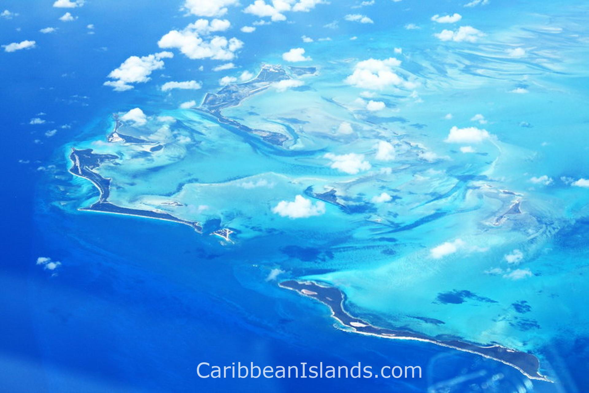 Berry Islands from above