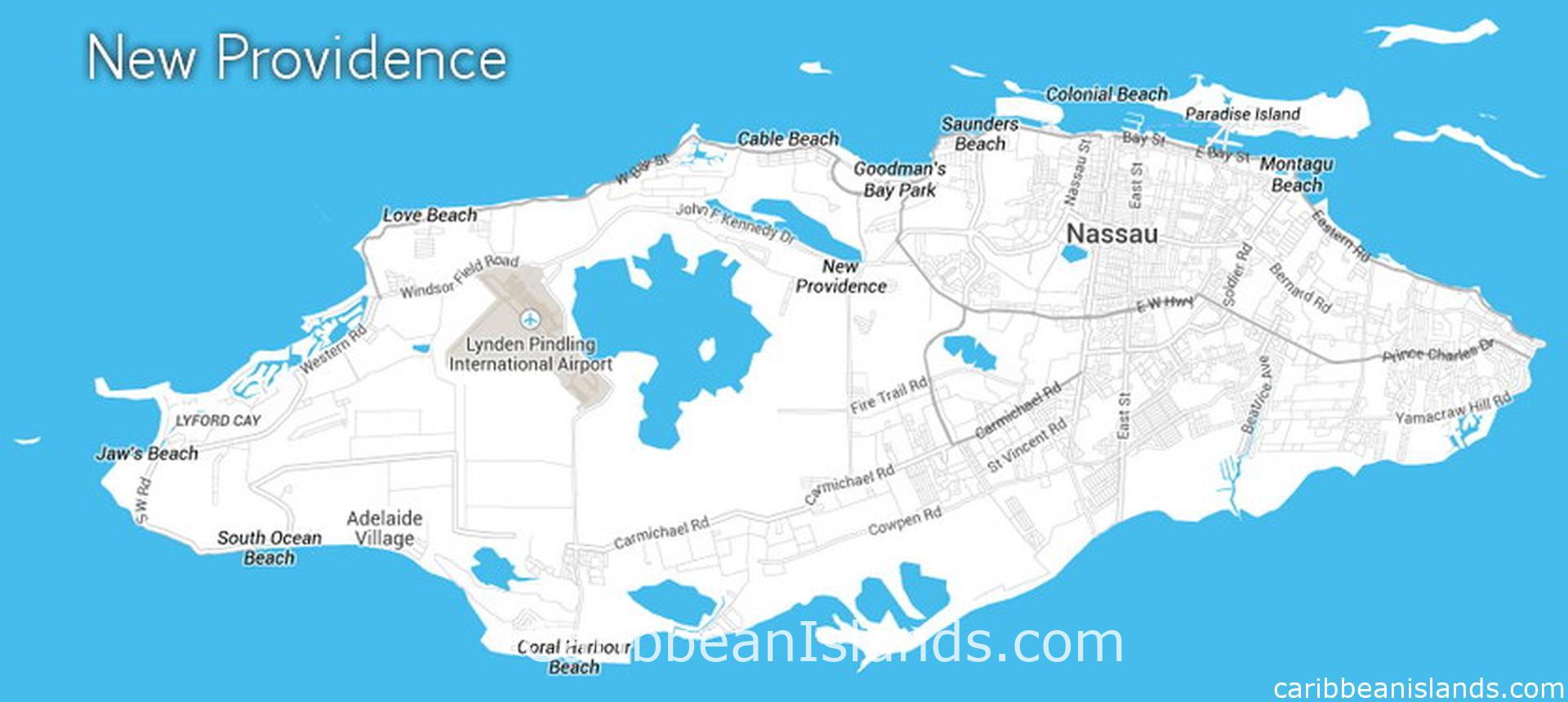 New Providence map
